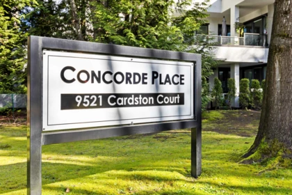 Outdoor Deck Photo of 306 9521 Cardston Court, Burnaby, BC