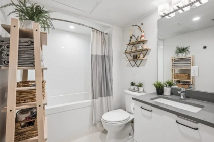 Powder Room Photo of 201 1519 Crown Street, North Vancouver, BC