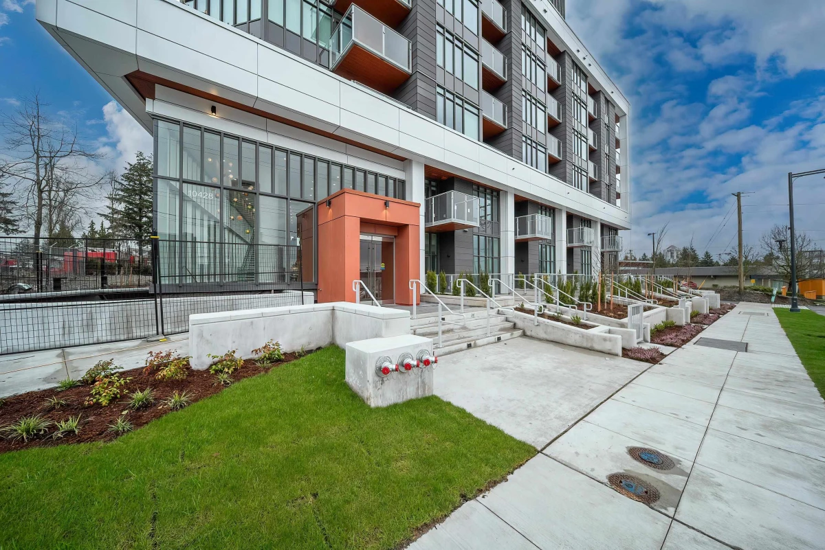 Exterior Rear Photo of 605 10428 Whalley Boulevard, Surrey, BC