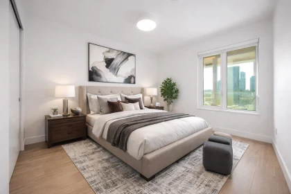 Bedroom 2 Photo of 605 10428 Whalley Boulevard, Surrey, BC