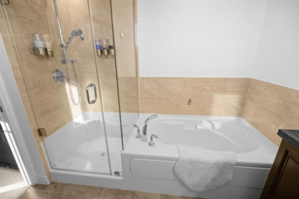 Powder Room Photo of 301 11887 Burnett Street, Maple Ridge, BC
