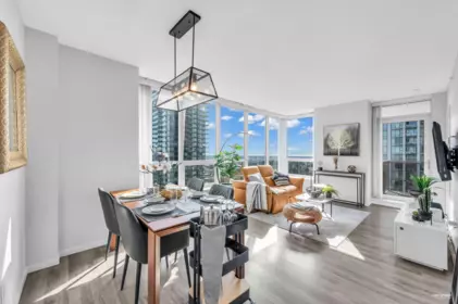 Kitchen Island Photo of 2201 6638 Dunblane Avenue, Burnaby, BC