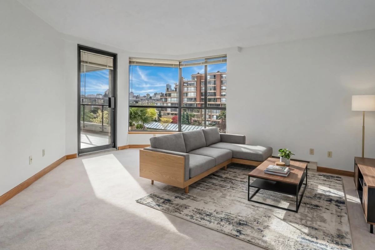 Living Room Photo of 308 1450 Pennyfarthing Drive, Vancouver, BC