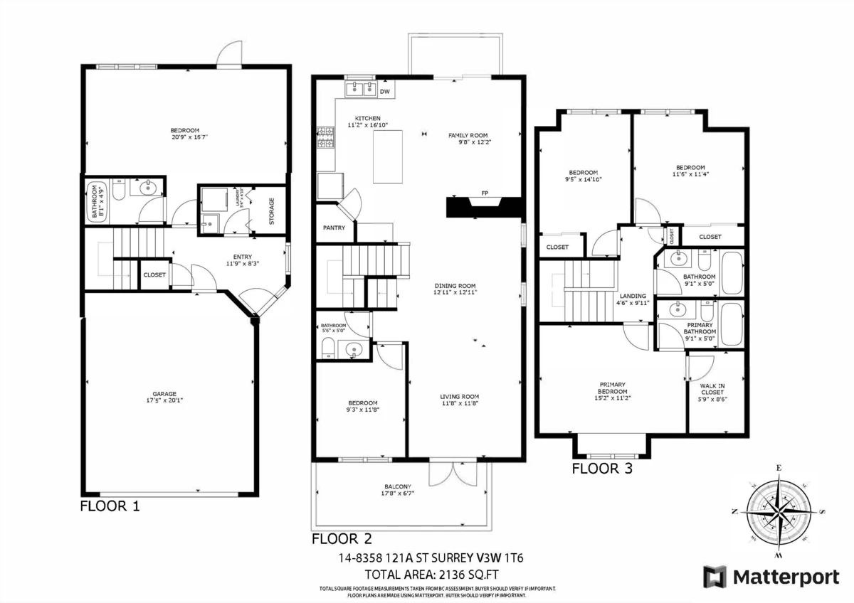 Exterior Rear Photo of 14 8358 121a Street, Surrey, BC