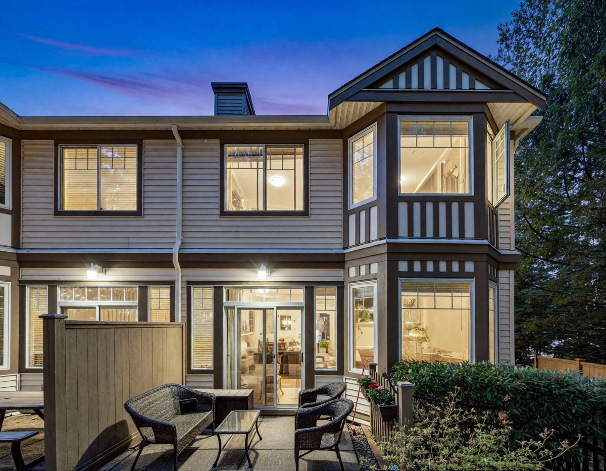 Exterior Rear Photo of 18 7500 Cumberland Street, Burnaby, BC