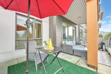 Outdoor Deck Photo of 510 741 Anskar Court, Coquitlam, BC