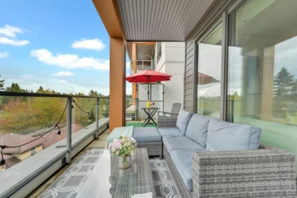 Outdoor Patio Photo of 510 741 Anskar Court, Coquitlam, BC