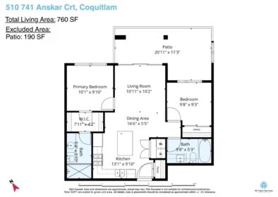 Playground / Recreational Area Near 510 741 Anskar Court, Coquitlam, BC
