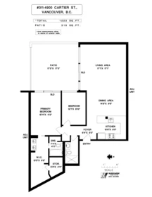 Laundry Room Photo of 311 4900 Cartier Street, Vancouver, BC