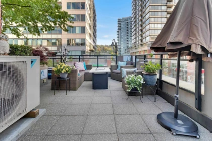 Outdoor Kitchen Photo of 13 130 Brew Street, Port Moody, BC