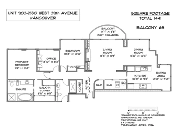 Garden / Landscaping Photo of 903 2350 W 39th Avenue, Vancouver, BC
