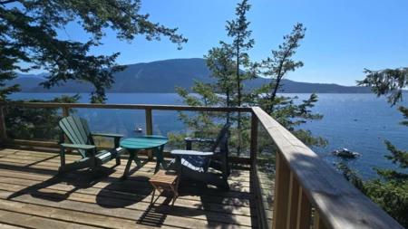 Backyard Photo of 65 Esplanade Road, Keats Island, BC