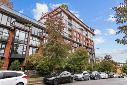 Aerial View of 2389 Scotia Street, Vancouver, BC