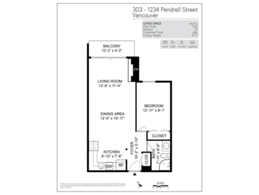 Laundry Room Photo of 303 1234 Pendrell Street, Vancouver, BC