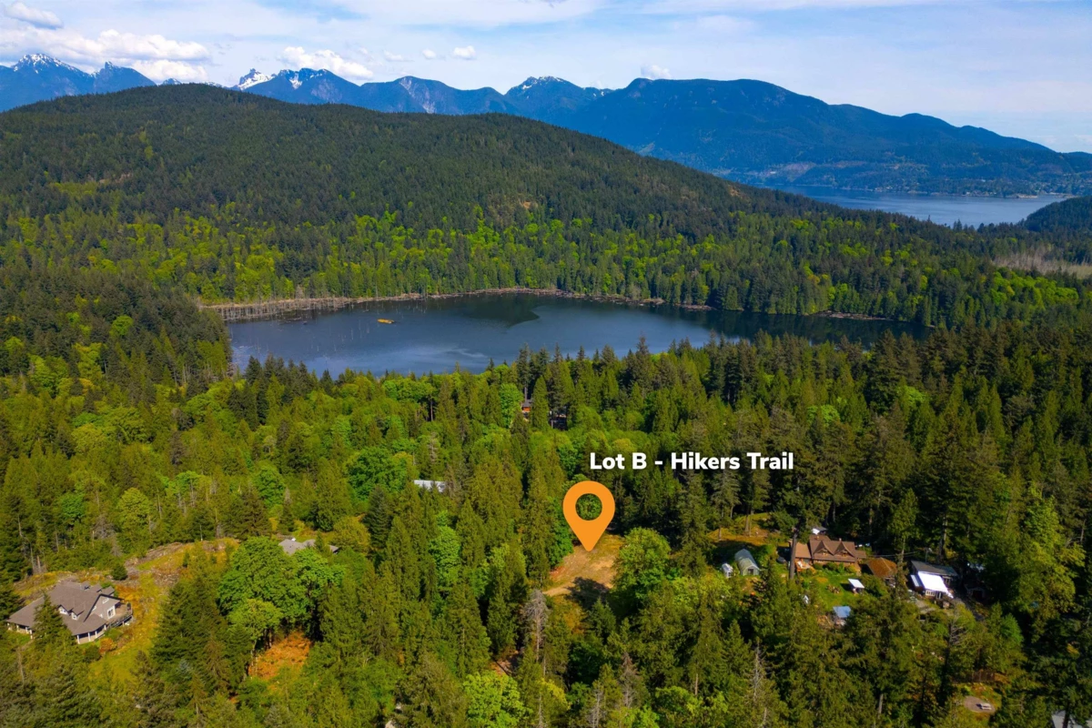 Exterior Front Photo of LOT B Hiker's Trail, Bowen Island, BC