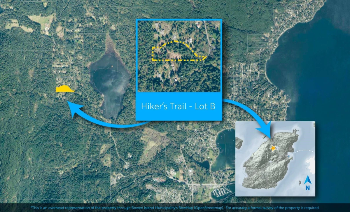 Exterior Rear Photo of LOT B Hiker's Trail, Bowen Island, BC