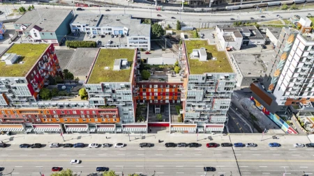 Outdoor Patio Photo of 703 983 E Hastings Street, Vancouver, BC