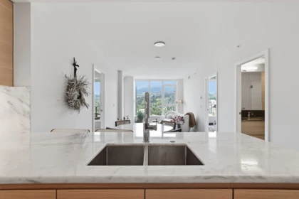 Kitchen Island Photo of 2101 305 Morrissey Road, Port Moody, BC