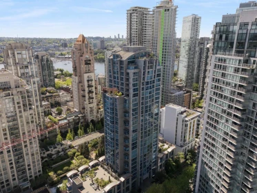 Outdoor Deck Photo of 2107 1238 Seymour Street, Vancouver, BC
