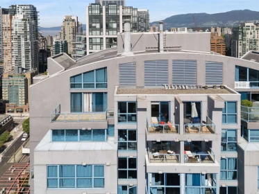 Outdoor Patio Photo of 2107 1238 Seymour Street, Vancouver, BC