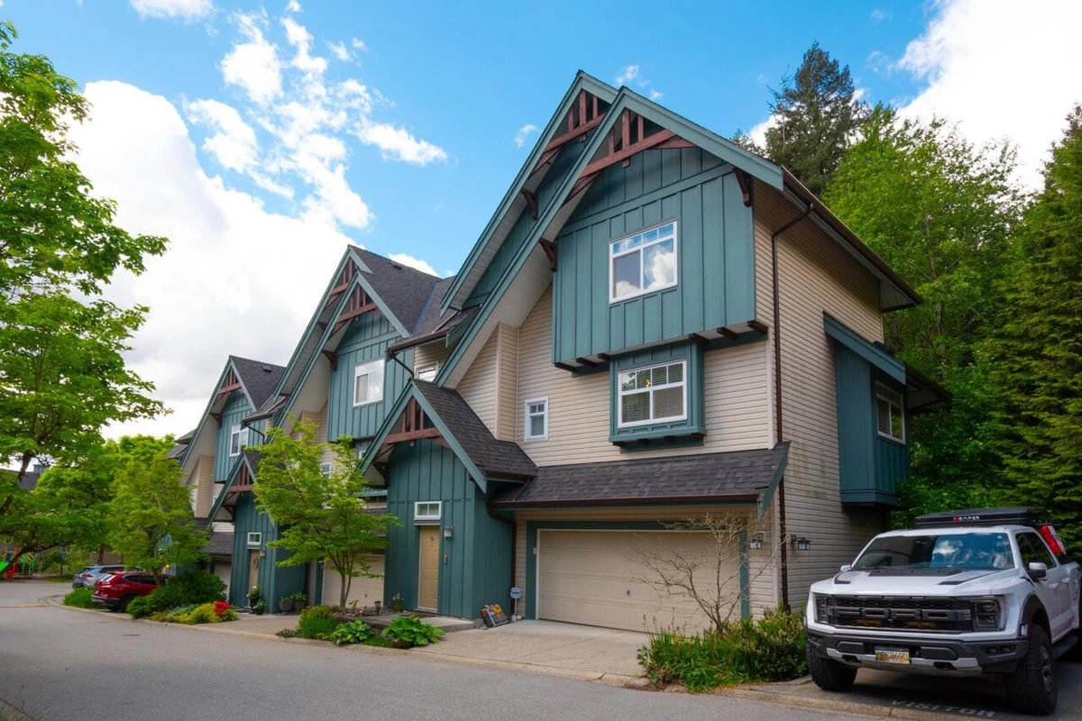 Exterior Rear Photo of 28 50 Panorama Place, Port Moody, BC