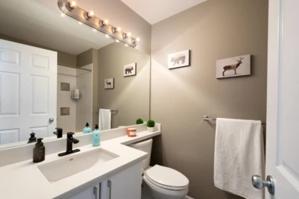 Basement Recreation Room Photo of 28 50 Panorama Place, Port Moody, BC