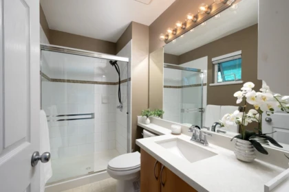 Powder Room Photo of 28 50 Panorama Place, Port Moody, BC