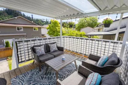 Backyard Photo of 1995 Elizabeth Drive, Coquitlam, BC