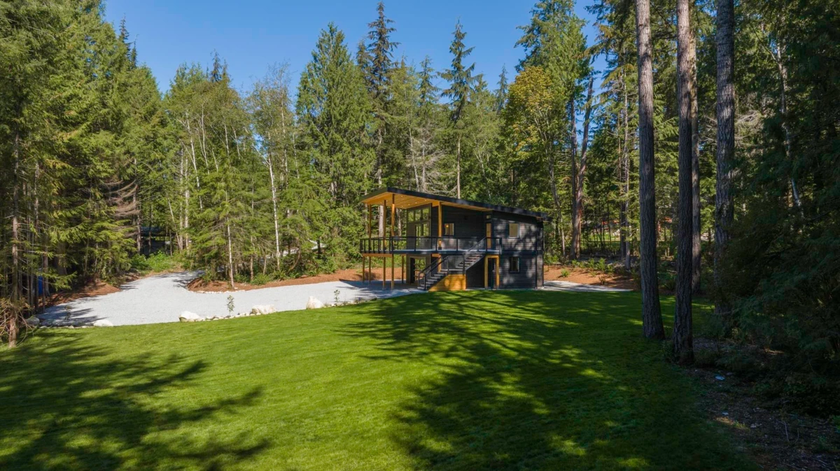 Exterior Rear Photo of 3465 Steller Place, Roberts Creek, BC