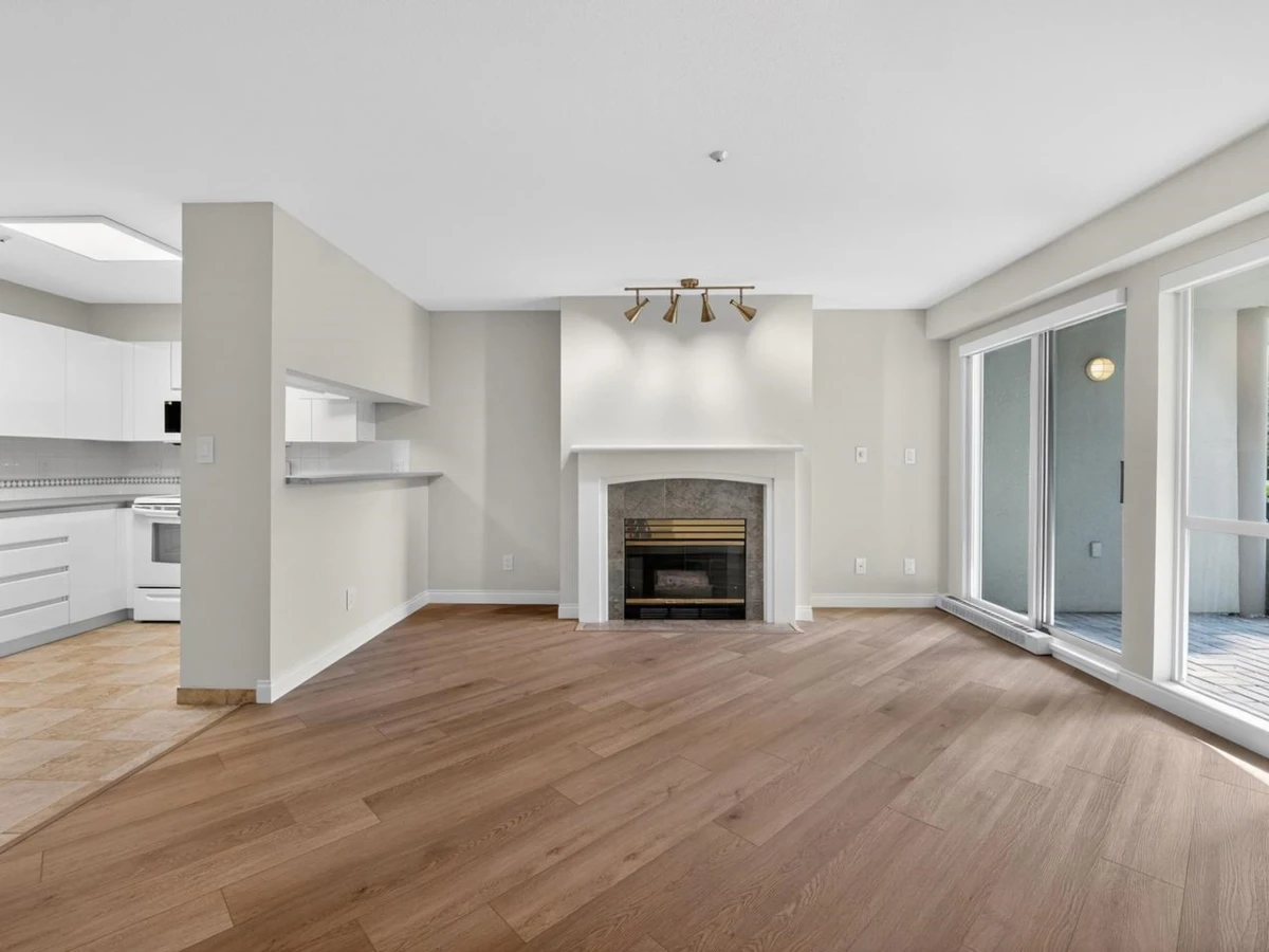 Dining Area Photo of 109 8460 Jellicoe Street, Vancouver, BC