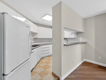 Kitchen Island Photo of 109 8460 Jellicoe Street, Vancouver, BC
