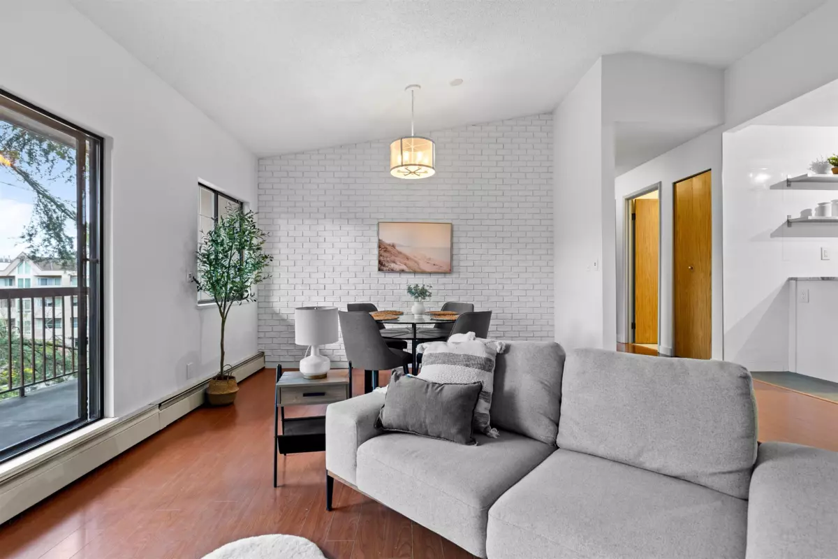 Living Room Photo of 340 8500 Ackroyd Road, Richmond, BC