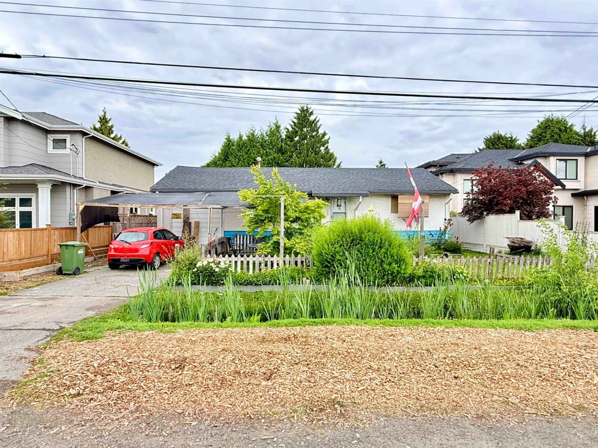 Exterior Rear Photo of 8631 Leslie Road, Richmond, BC