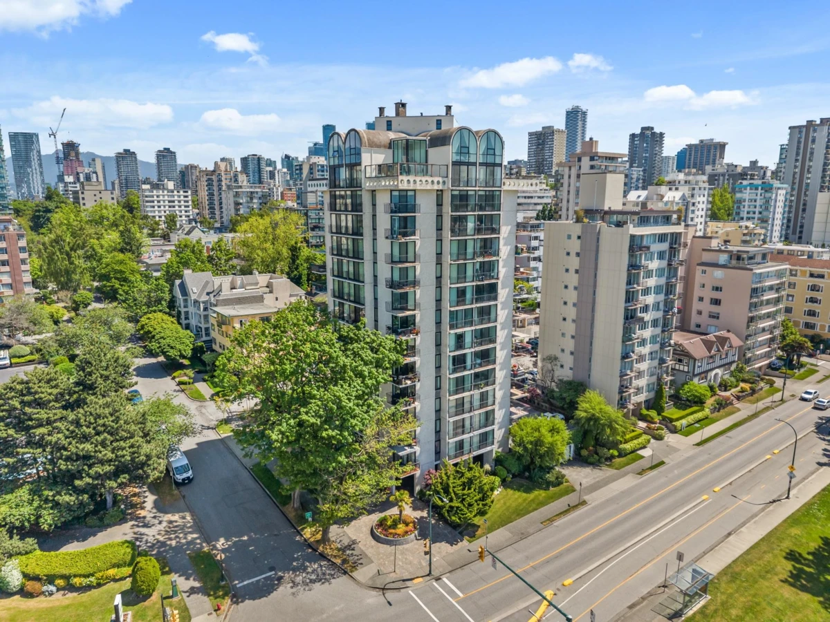 Exterior Rear Photo of 601 1575 Beach Avenue, Vancouver, BC
