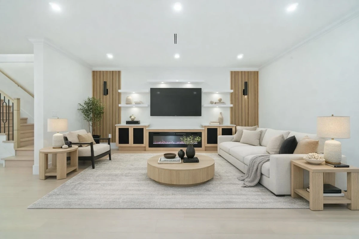 Living Room Photo of 1 6666 Walker Avenue, Burnaby, BC