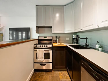Kitchen Photo of 1 2240 Gondola Way, Whistler, BC