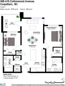 Office / Den Photo of 308 615 Cottonwood Avenue, Coquitlam, BC