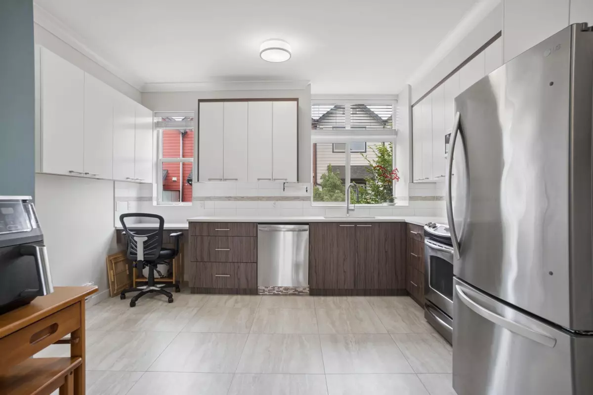 Living Room Photo of 105 7533 Gilley Avenue, Burnaby, BC