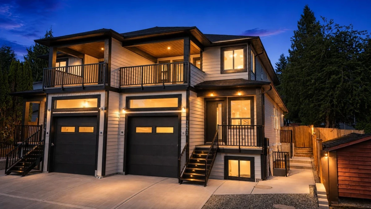 Exterior Rear Photo of 7932 Heron Street, Mission, BC