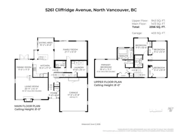 Staircase Photo of 5261 Cliffridge Avenue, North Vancouver, BC