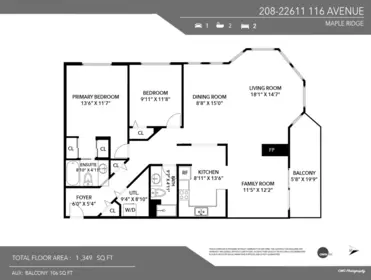 Playground / Recreational Area Near 208 22611 116 Avenue, Maple Ridge, BC