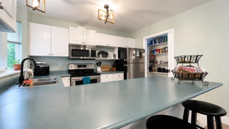 Kitchen Island Photo of 27 7640 Blott Street, Mission, BC