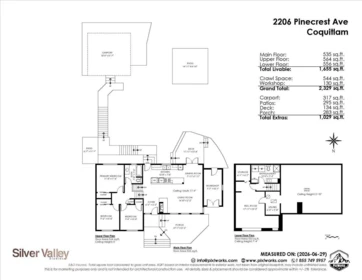 Playground / Recreational Area Near 2206 Pinecrest Avenue, Coquitlam, BC