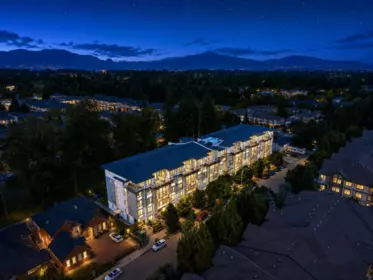 Aerial View of 118 15351 101 Avenue, Surrey, BC