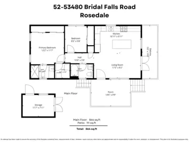 Kitchen Photo of 52 53480 Bridal Falls Road, Rosedale, BC