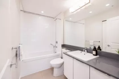 Powder Room Photo of 302 2651 Library Lane, North Vancouver, BC