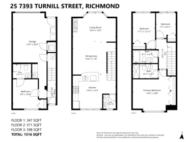 Backyard Photo of 25 7393 Turnill Street, Richmond, BC