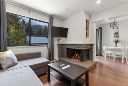 Breakfast Nook Photo of 301 2129 Lake Placid Road, Whistler, BC
