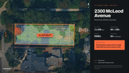 2300 Mcleod Avenue, Richmond, BC, Richmond — Land for sale