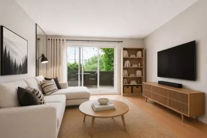 Living Room Photo of 101 2240 Wall Street, Vancouver, BC